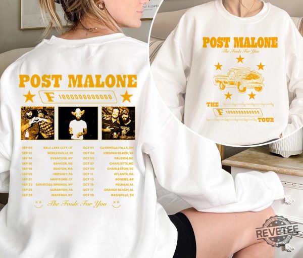 Post Malone Shirt Post Malone The F1 Trillion Album Shirt revetee 4