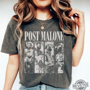 Post Malone Shirt Vintage Post Malone T Shirt Post Malone Album Shirt Post Malone Tour Shirt revetee 4