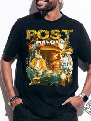 Post Malone Shirt Vintage Post Malone T Shirt Malone Music The Album Shirt revetee 2