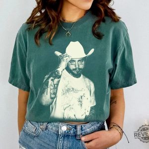 Post Malone Shirt Cowboy Post Malone Shirt Post Malone Concert Shirt revetee 2