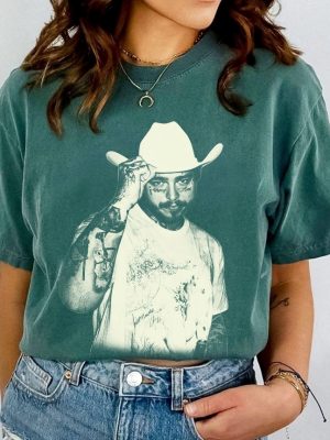 Post Malone Shirt Cowboy Post Malone Shirt Post Malone Concert Shirt revetee 2