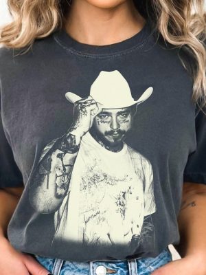 Post Malone Shirt Cowboy Post Malone Shirt Post Malone Concert Shirt revetee 3