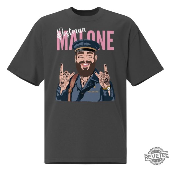 Postman Post Malone T Shirt Post Malone Merch Post Malone Shirt revetee 1