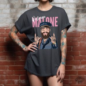 Postman Post Malone T Shirt Post Malone Merch Post Malone Shirt revetee 5