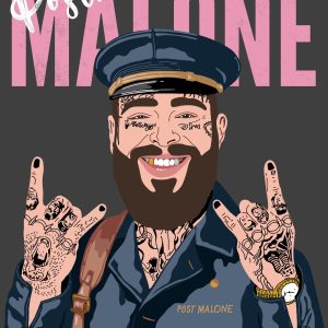 Postman Post Malone T Shirt Post Malone Merch Post Malone Shirt revetee 6