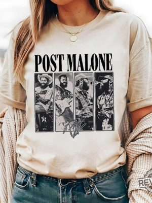 Vintage Post Malone Shirt Post Malone T Shirt Post Malone F1 Trillion Tour Shirt revetee 2