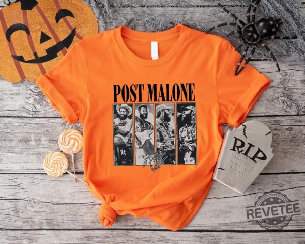 Vintage Post Malone Shirt Post Malone T Shirt Post Malone F1 Trillion Tour Shirt revetee 4