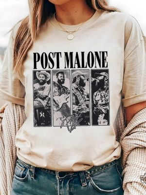 Vintage Post Malone Shirt Post Malone T Shirt Post Malone F1 Trillion Tour Shirt revetee 6