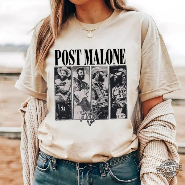 Vintage Post Malone Shirt Post Malone T Shirt Post Malone F1 Trillion Tour Shirt revetee 6