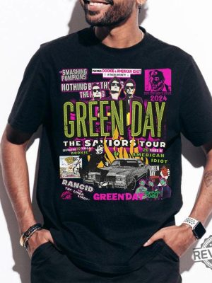 Green Day Dookie Album T Shirt Green Day Band Shirt Dookie Album Shirt Numetal Shirt revetee 2