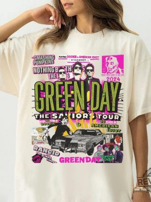 Green Day Dookie Album T Shirt Green Day Band Shirt Dookie Album Shirt Numetal Shirt revetee 3