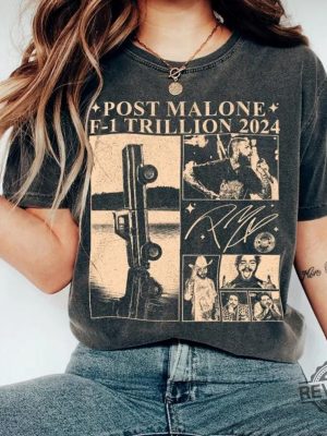 Post Malone F1 Trillion Album Shirt Post Malone Shirt Post Malone T Shirt revetee 2