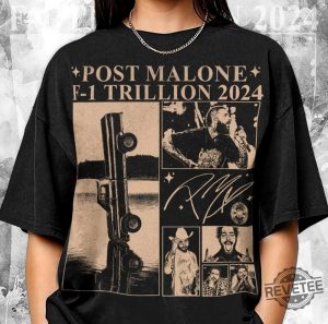 Post Malone F1 Trillion Album Shirt Post Malone Shirt Post Malone T Shirt revetee 3