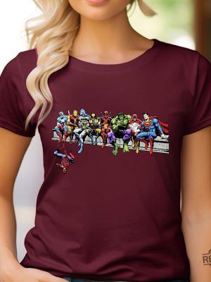 My Superhero T Shirt Superheroes Shirt Avengers Heroes Tshirt Marvel Characters T Shirt revetee 2