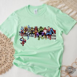 My Superhero T Shirt Superheroes Shirt Avengers Heroes Tshirt Marvel Characters T Shirt revetee 3