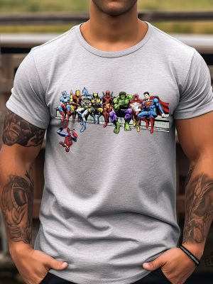 My Superhero T Shirt Superheroes Shirt Avengers Heroes Tshirt Marvel Characters T Shirt revetee 4