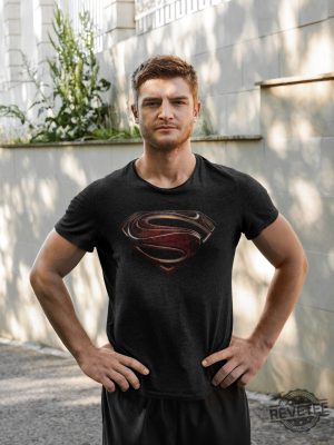 Superman Logo Unisex Shirt Man Of Steel T Shirt revetee 3