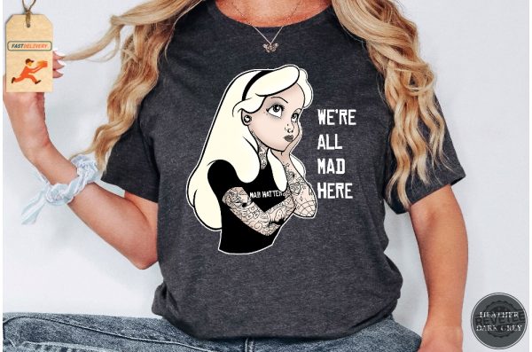 Grunge Alice In The Wonderland Shirt Grunge Princess Shirt Alice In Chains T Shirt revetee 3