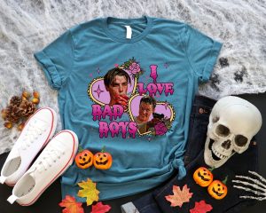 I Love Bad Boys Shirt I Love Bad Boys Scream Shirt Billy Loomis Favorite Scary Movie revetee 4