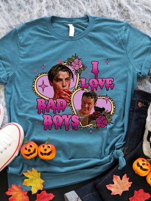 I Love Bad Boys Shirt I Love Bad Boys Scream Shirt Billy Loomis Favorite Scary Movie revetee 4