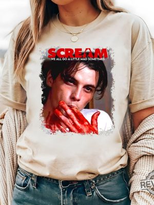 Scream Movie Clothing Billy Loomis Skeet Ulrich Unisex Shirt Sweater And Hoodie Horror Film Shirt revetee 2