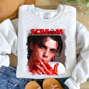 Scream Movie Clothing Billy Loomis Skeet Ulrich Unisex Shirt Sweater And Hoodie Horror Film Shirt revetee 4