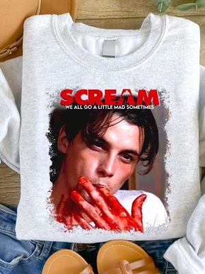 Scream Movie Clothing Billy Loomis Skeet Ulrich Unisex Shirt Sweater And Hoodie Horror Film Shirt revetee 4