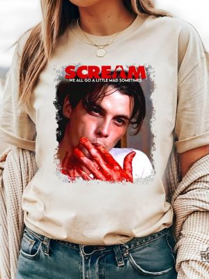 Scream Movie Clothing Billy Loomis Skeet Ulrich Unisex Shirt Sweater And Hoodie Horror Film Shirt revetee 5