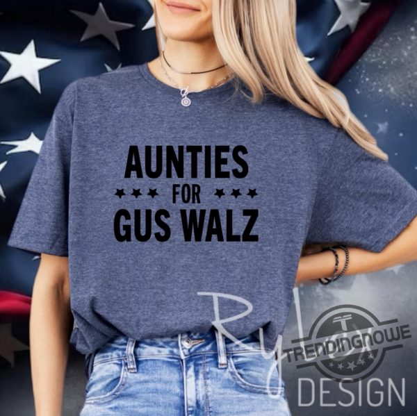 Aunties For Gus Walz Shirt Im Voting For Gus Dad T Shirt Gus Walz Shirt Thats My Dad Shirt Tim Walz Shirt Harris Walz Shirt trendingnowe 3