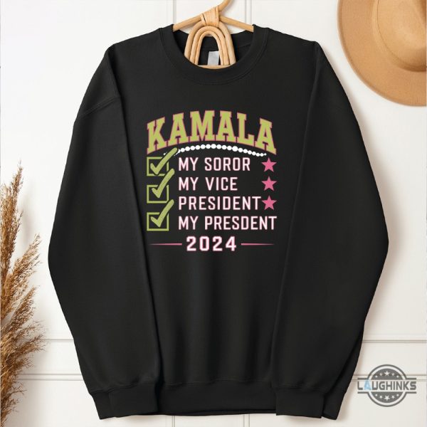 my president kamala harris shirt chucks and pearls 2024