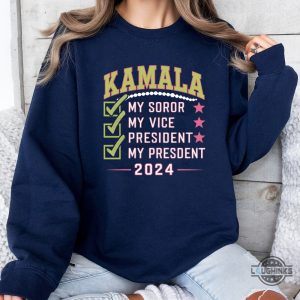 my president kamala harris shirt chucks and pearls 2024