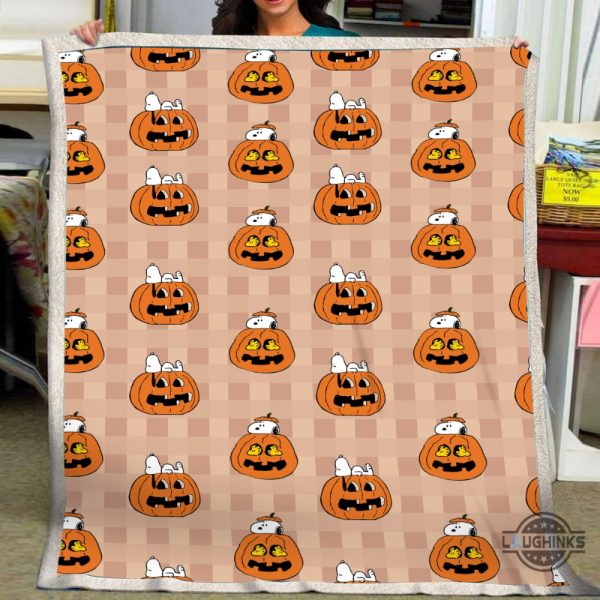 the peanuts homegood snoopy halloween blanket replica for sale