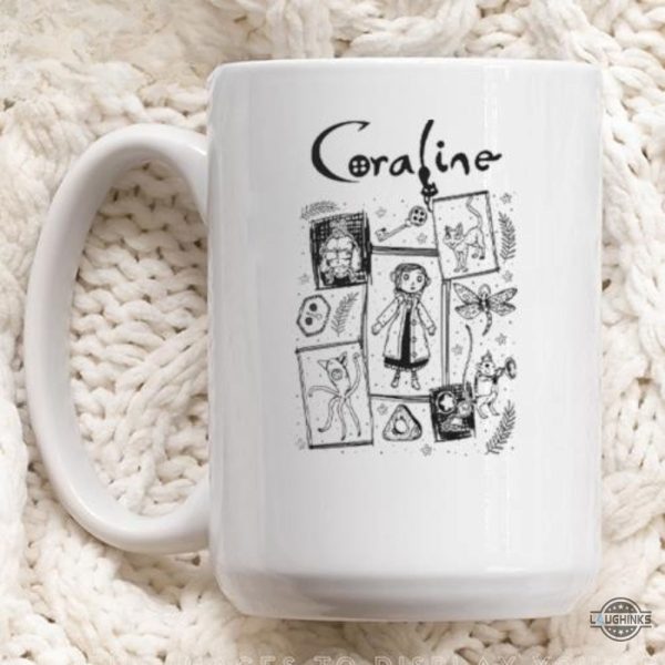 coraline coffee mug halloween gift