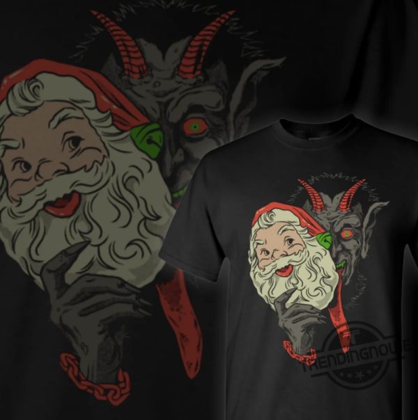 Krampus Claus Shirt Halloween Gift Shirt For Men And Women Halloween T Shirt Sweatshirt Hoodie trendingnowe 1