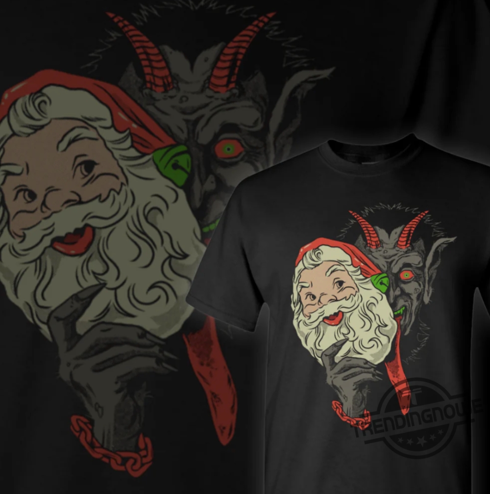 Krampus Claus Shirt Halloween Gift Shirt For Men And Women Halloween T Shirt Sweatshirt Hoodie