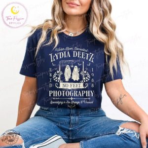 Lydia Deetz Photography Spooky Season Goth Halloween Shirt giftyzy 3