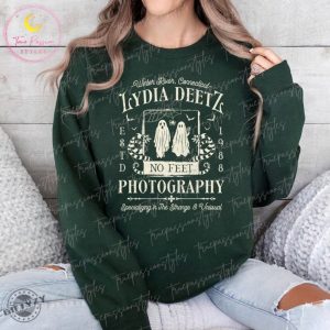 Lydia Deetz Photography Spooky Season Goth Halloween Shirt giftyzy 4