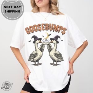 Silly Goose Tshirt Goose Bumps Sweatshirt Halloween Hoodie Silly Goose Shirt giftyzy 4