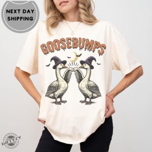 Silly Goose Tshirt Goose Bumps Sweatshirt Halloween Hoodie Silly Goose Shirt giftyzy 5