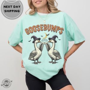 Silly Goose Tshirt Goose Bumps Sweatshirt Halloween Hoodie Silly Goose Shirt giftyzy 7