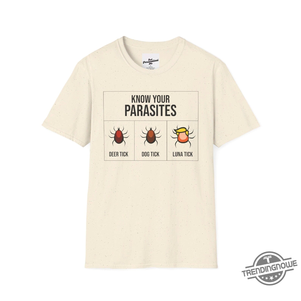 Know Your Parasites Shirt Anti Trump Tshirt Kamala Harris Shirt Vote Shirt Political Tee Vote Removes Shirt