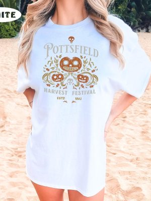 Pottsfield Harvest Festival Shirt Vintage Cartoon Shirt Spooky Season Pottsfield Harvest Festival Shirt revetee 5