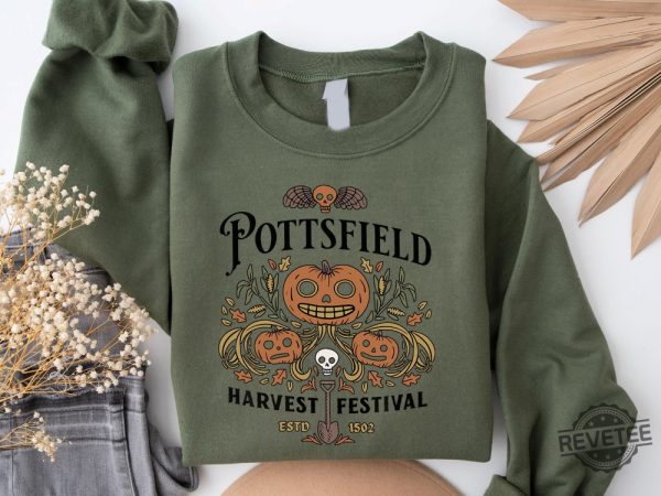 Pottsfield Harvest Festival Sweatshirt And Hoodie Vintage Cartoon Shirs Pottsfield Harvest Festival Shirt revetee 1