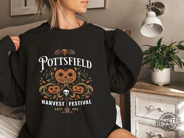 Pottsfield Harvest Festival Sweatshirt And Hoodie Vintage Cartoon Shirs Pottsfield Harvest Festival Shirt revetee 3