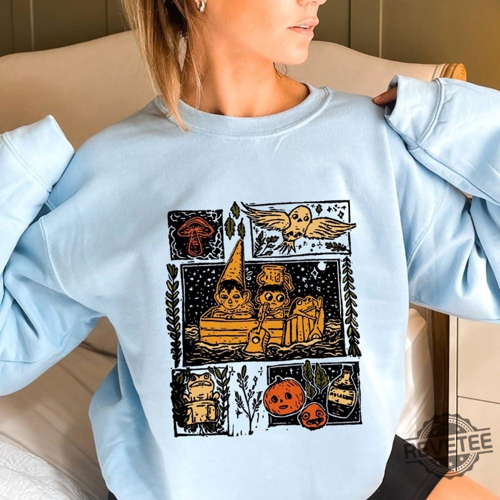 Vintage Over The Garden Wall Halloween Sweatshirt Pottsfield Sweatshirt Pottsfield Harvest Festival Shirt