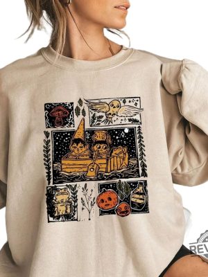 Vintage Over The Garden Wall Halloween Sweatshirt Pottsfield Sweatshirt Pottsfield Harvest Festival Shirt revetee 2