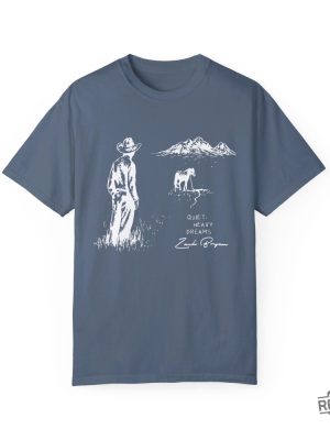 Quiet Heavy Dreams Zach Bryan Shirt Zach Bryan Tour Shirt revetee 2