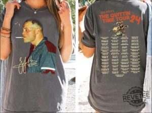 Quittin Time Tour Shirt The Quittin Time Tour Shirt Zach Bryan Tour Shirt Zach Bryan Merch revetee 2