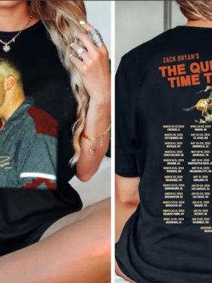 Quittin Time Tour Shirt The Quittin Time Tour Shirt Zach Bryan Tour Shirt Zach Bryan Merch revetee 3