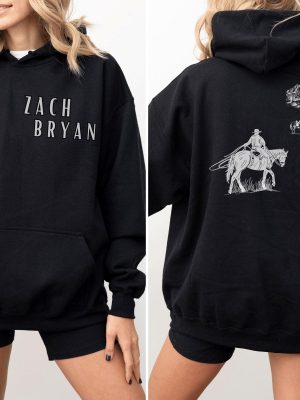 Zach Bryan Hoodie Childers Bryan 24 Cowboy Sweatshirt Zach Bryan Merch Zach Bryan Tour Shirt revetee 3